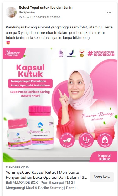 Jasa iklan Meta Jogja